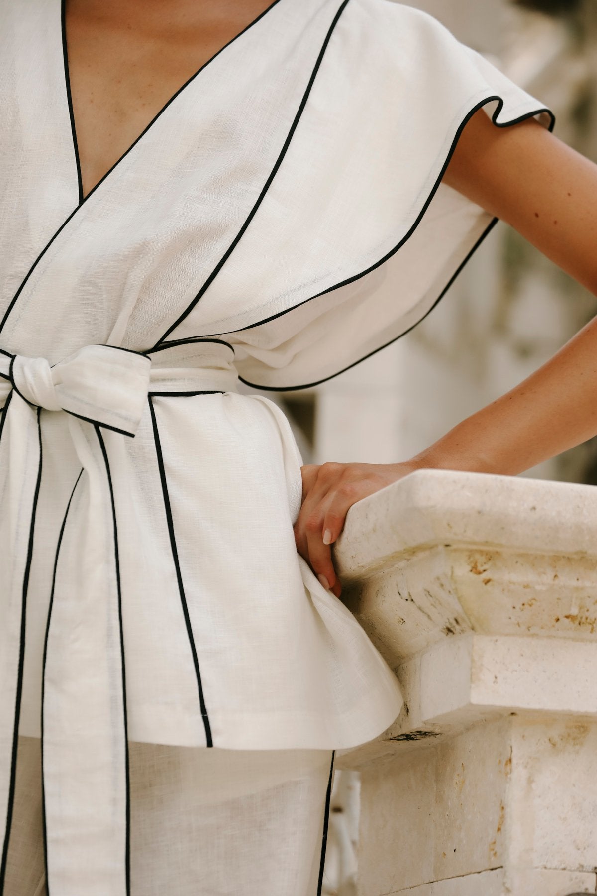 Aulia Blanc Pantolon Takım
