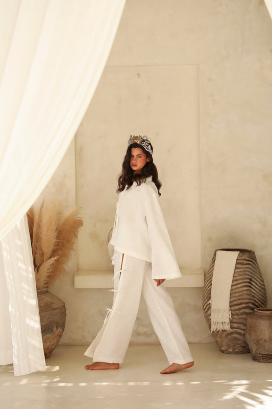 Ruban Blanc Pantolon