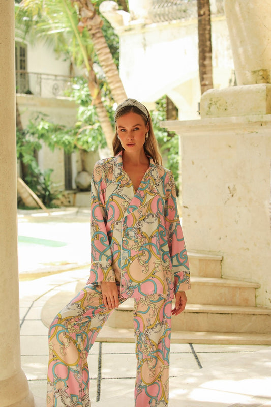 Aurelie Rose Pantolon Takım