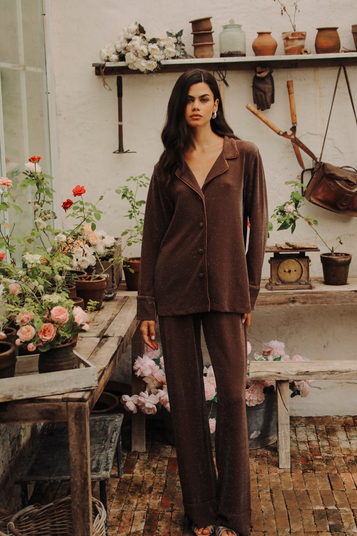 Argente Brun Pantolon