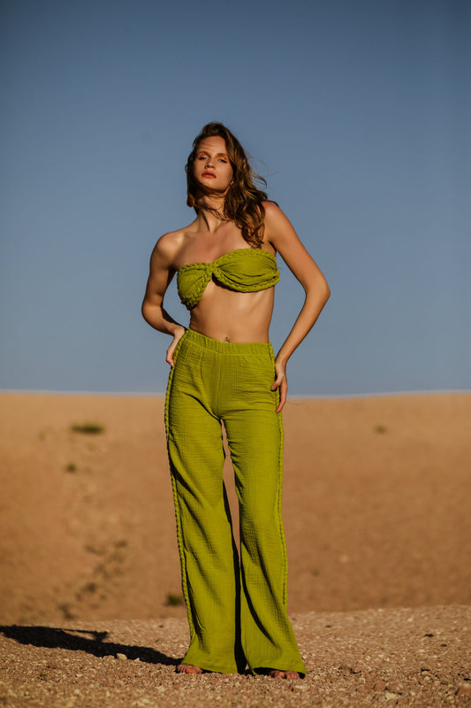 Helen Yeşil Pantolon