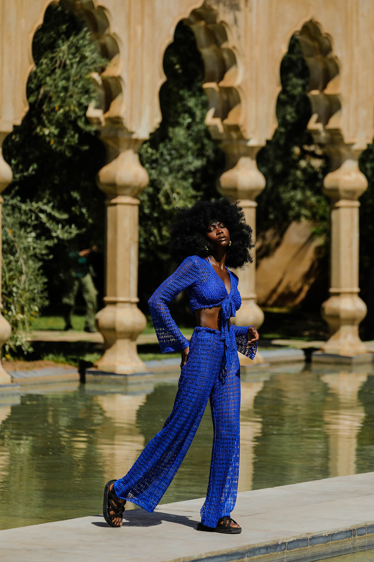 Majorelle Crop