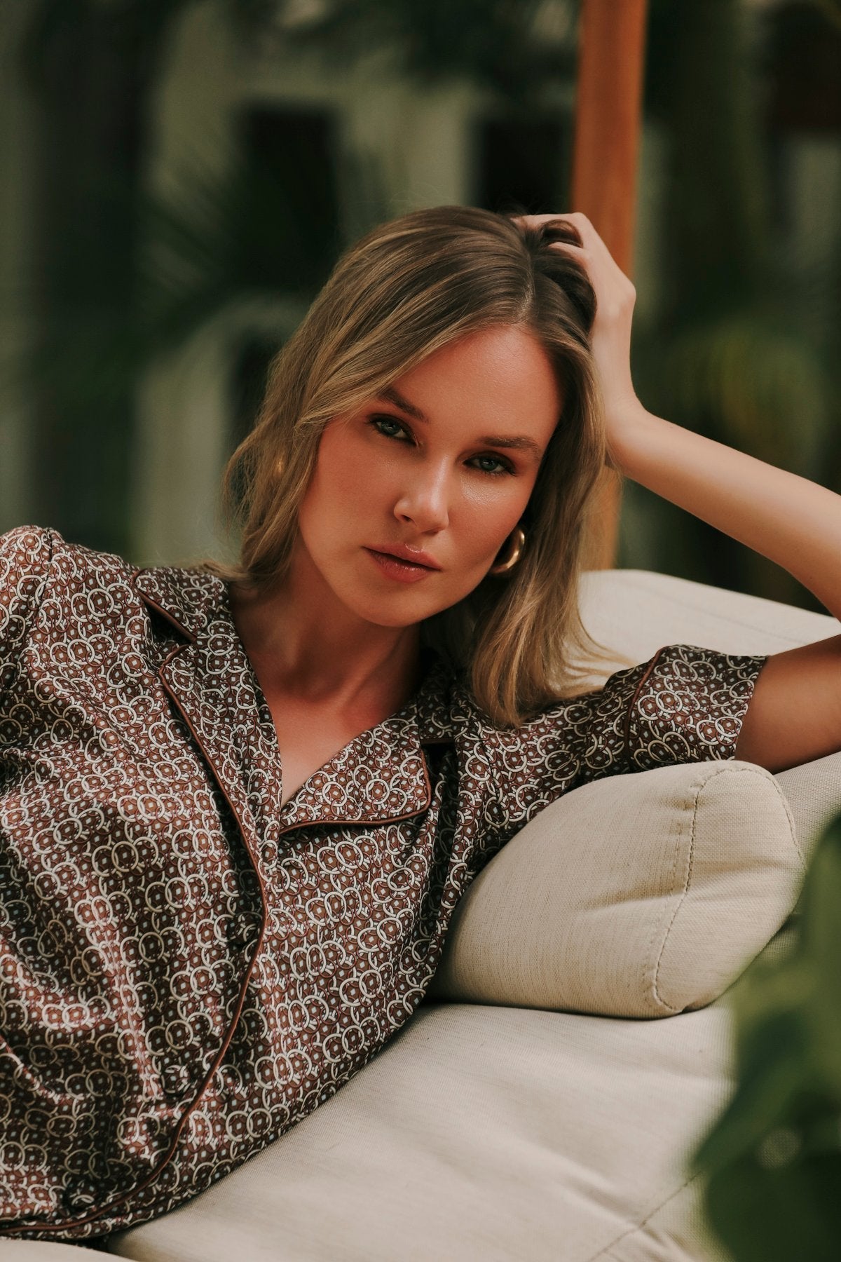 Cercle D'Or Kısa Kollu Gömlek