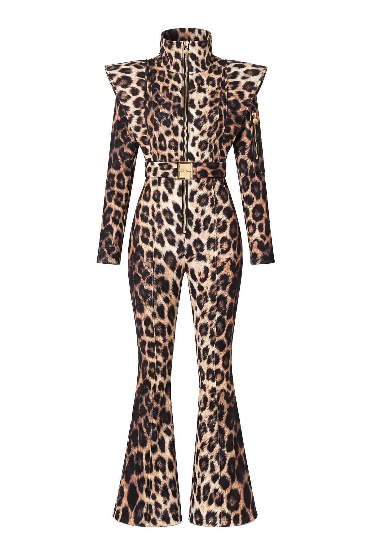 Leopardess Kayak Tulumu - Boot Cut