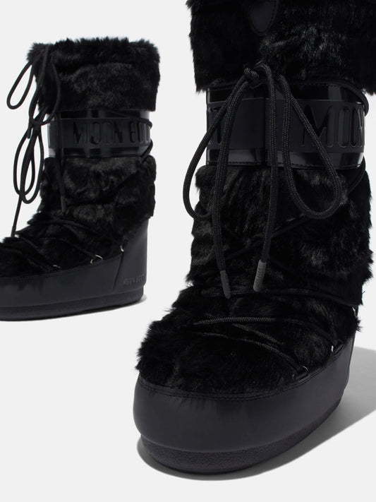 ICON BLACK FAUX FUR