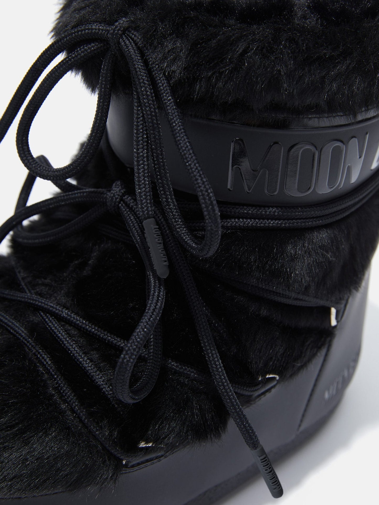 ICON LOW BLACK FAUX FUR