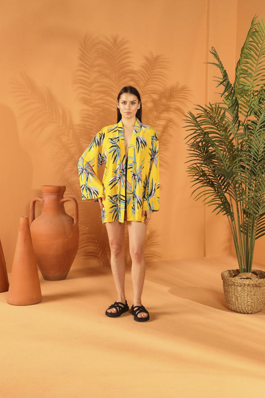 Sun Beam Kısa Kimono