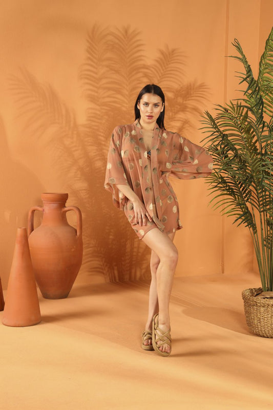 Sunset Kısa Kimono