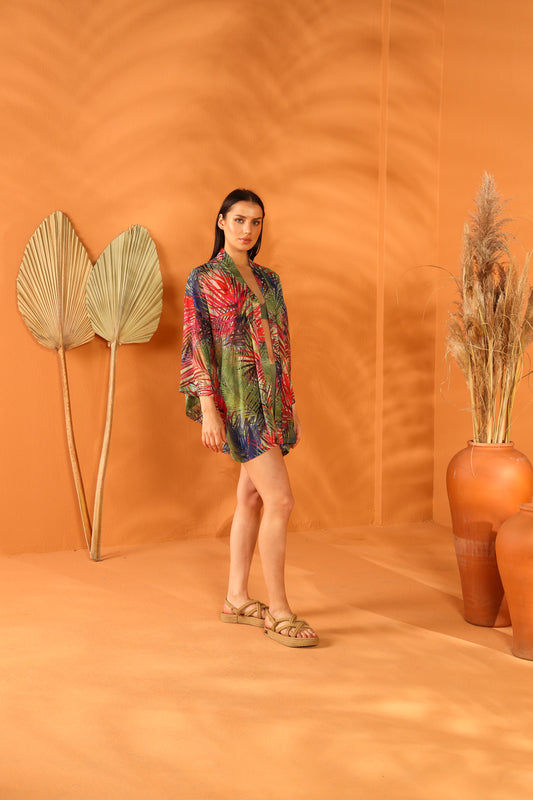 Exotic Kısa Kimono