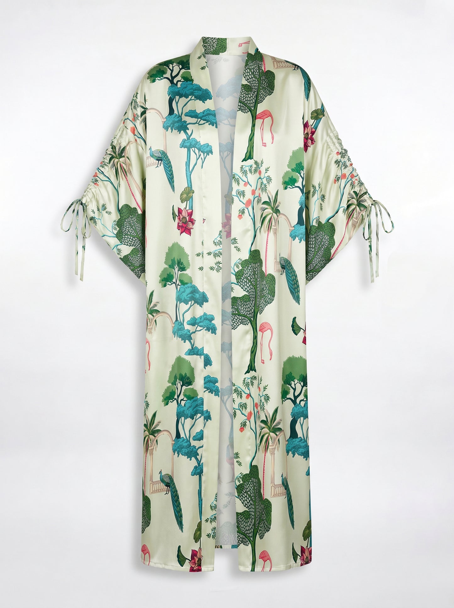 ST. TROPEZ BÜZGÜLÜ UZUN KIMONO