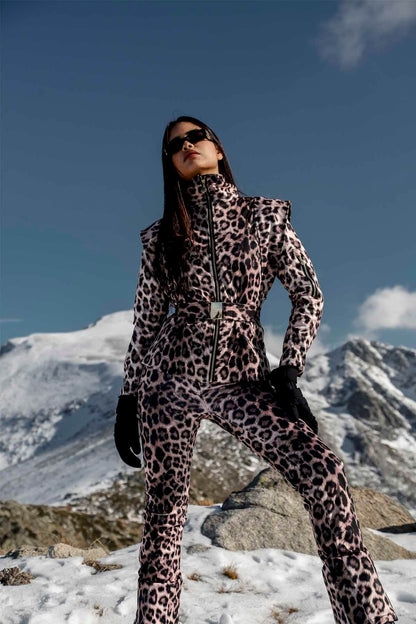Leopardess Kayak Mont & Pantolon Takım