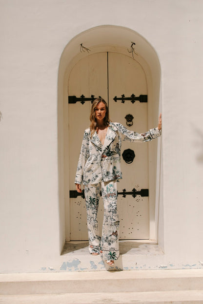 Lionne Creme Pantolon