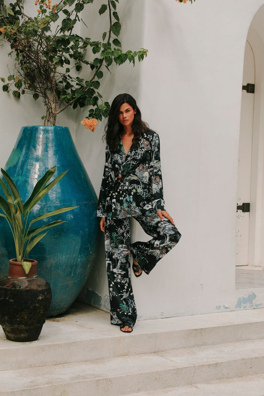 Lionne Noir Pantolon