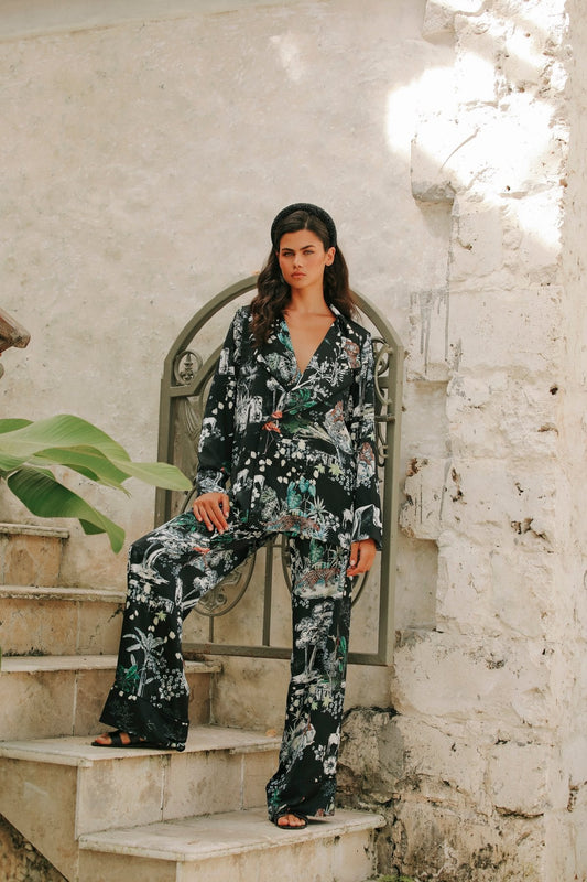 Lionne Noir Pantolon Takım