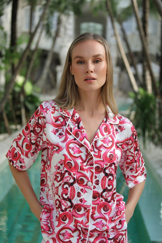 Rouge Royal Kısa Kollu Gömlek Üst