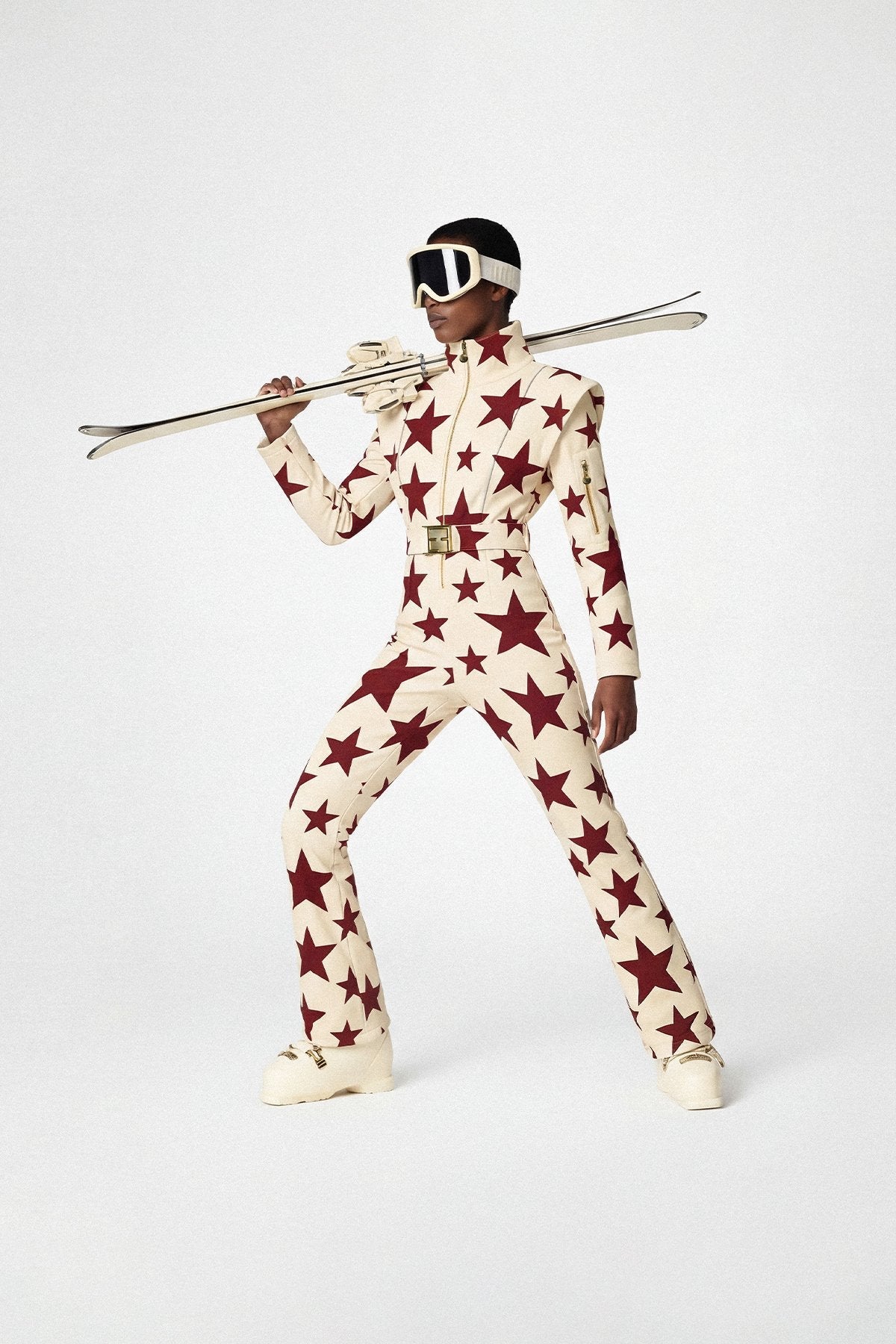 Les Deux Alpes Creme Kayak Tulum - Boot Cut