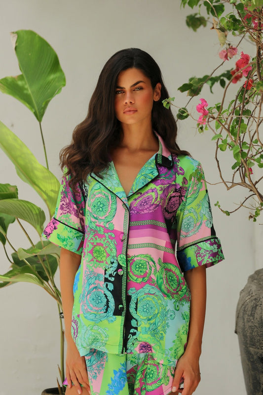 Anais Kısa Kollu Gömlek Üst