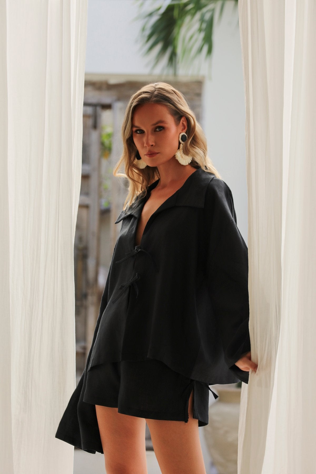 Ruban Noir Şort