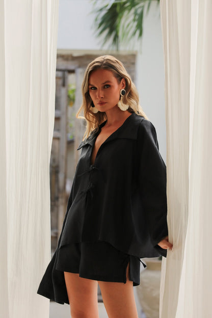 Ruban Noir Şort