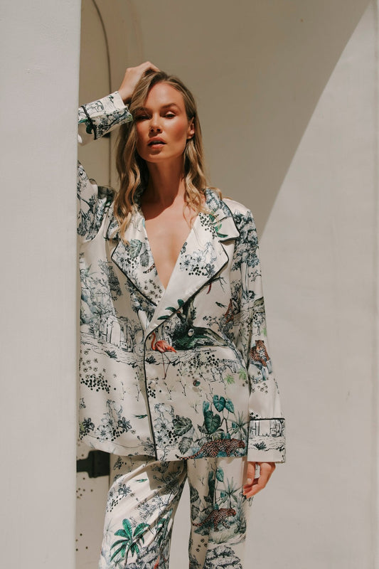 Lionne Creme Pantolon Takım