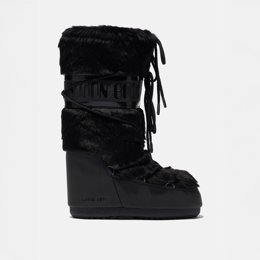 Icon Faux Fur Black