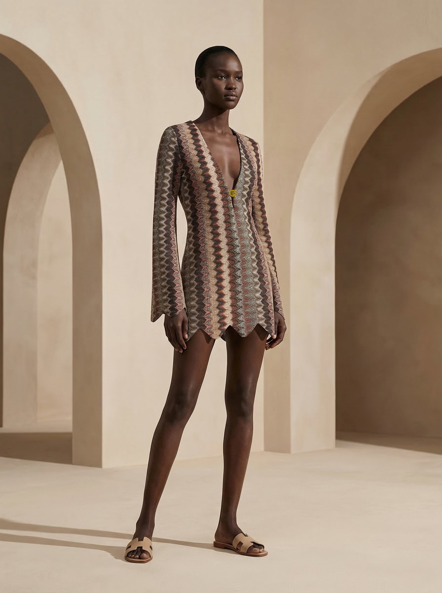 NUBIA KISA Elbise