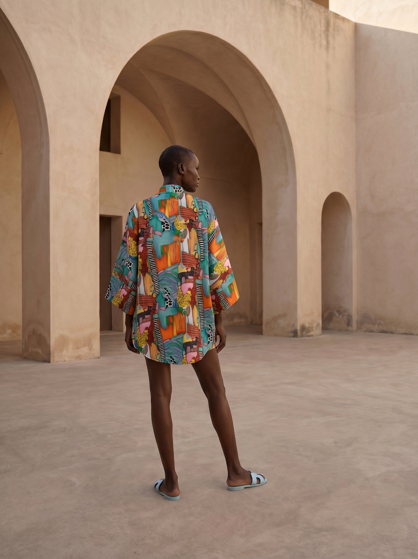 AMALFI KISA Kimono