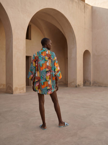 AMALFI KISA Kimono