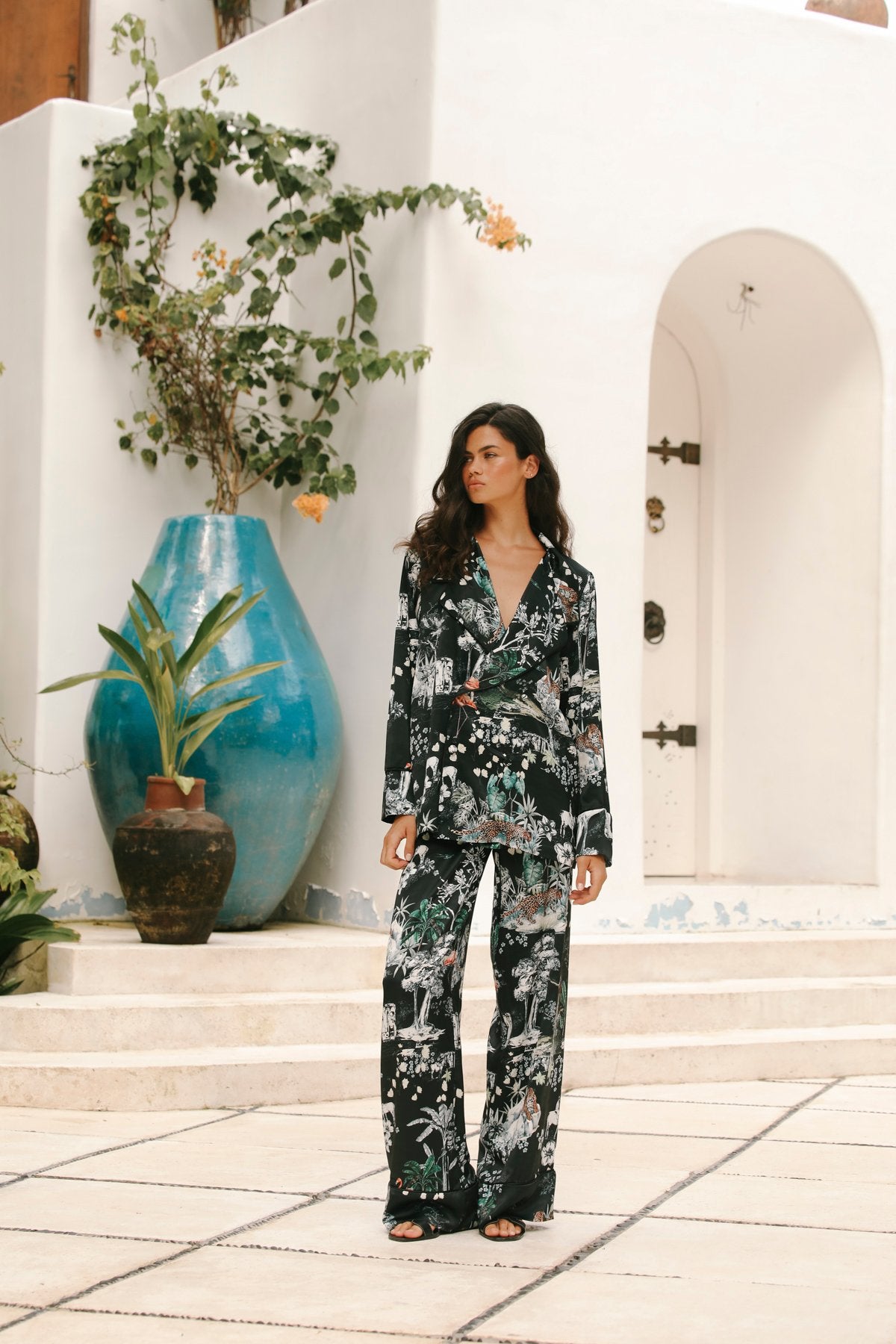 Lionne Noir Pantolon Takım