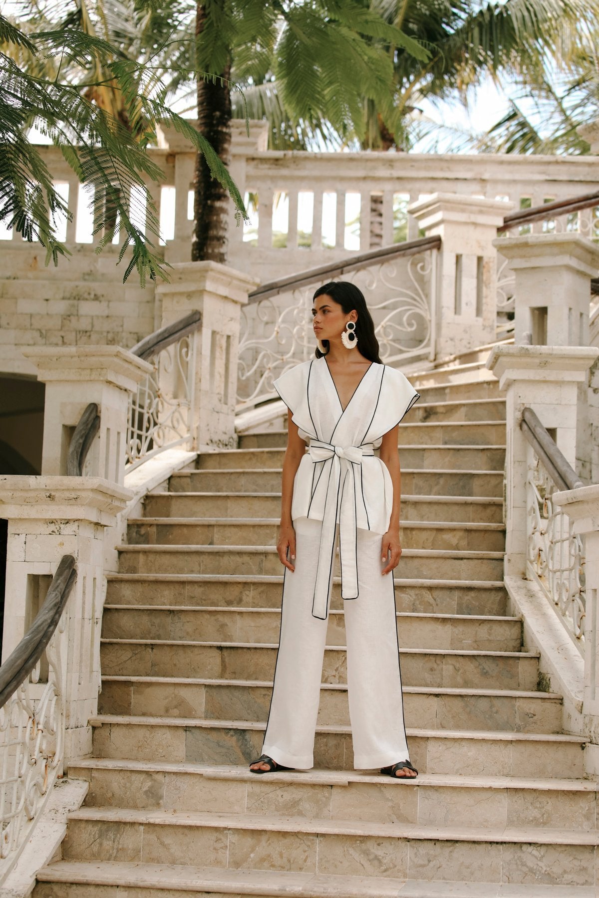 Aulia Blanc Pantolon