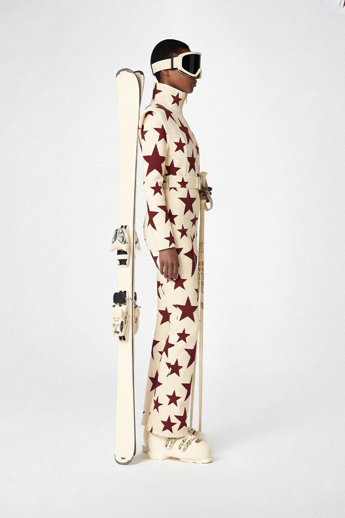 Les Deux Alpes Creme Kayak Tulum - Boot Cut