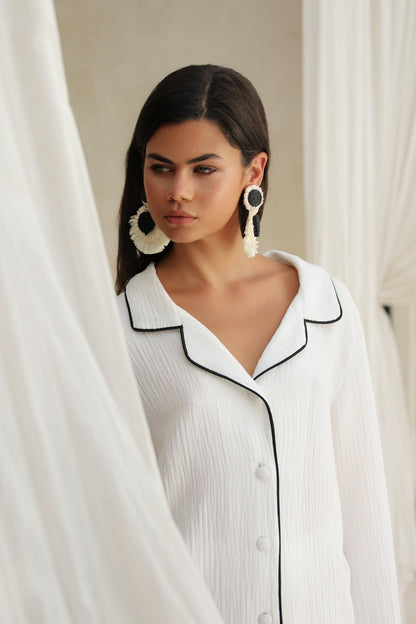 Helen Blanc Pantolon Takım