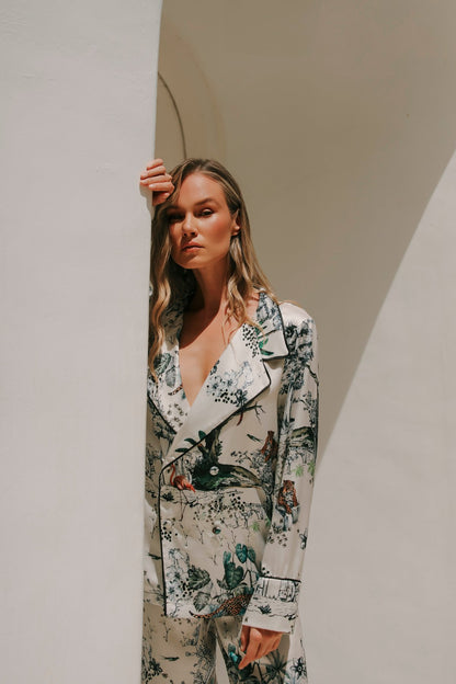 Lionne Creme Pantolon Takım