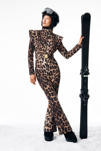 Leopardess Kayak Tulumu - Boot Cut