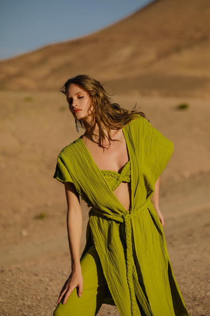 Helen Yeşil Kimono