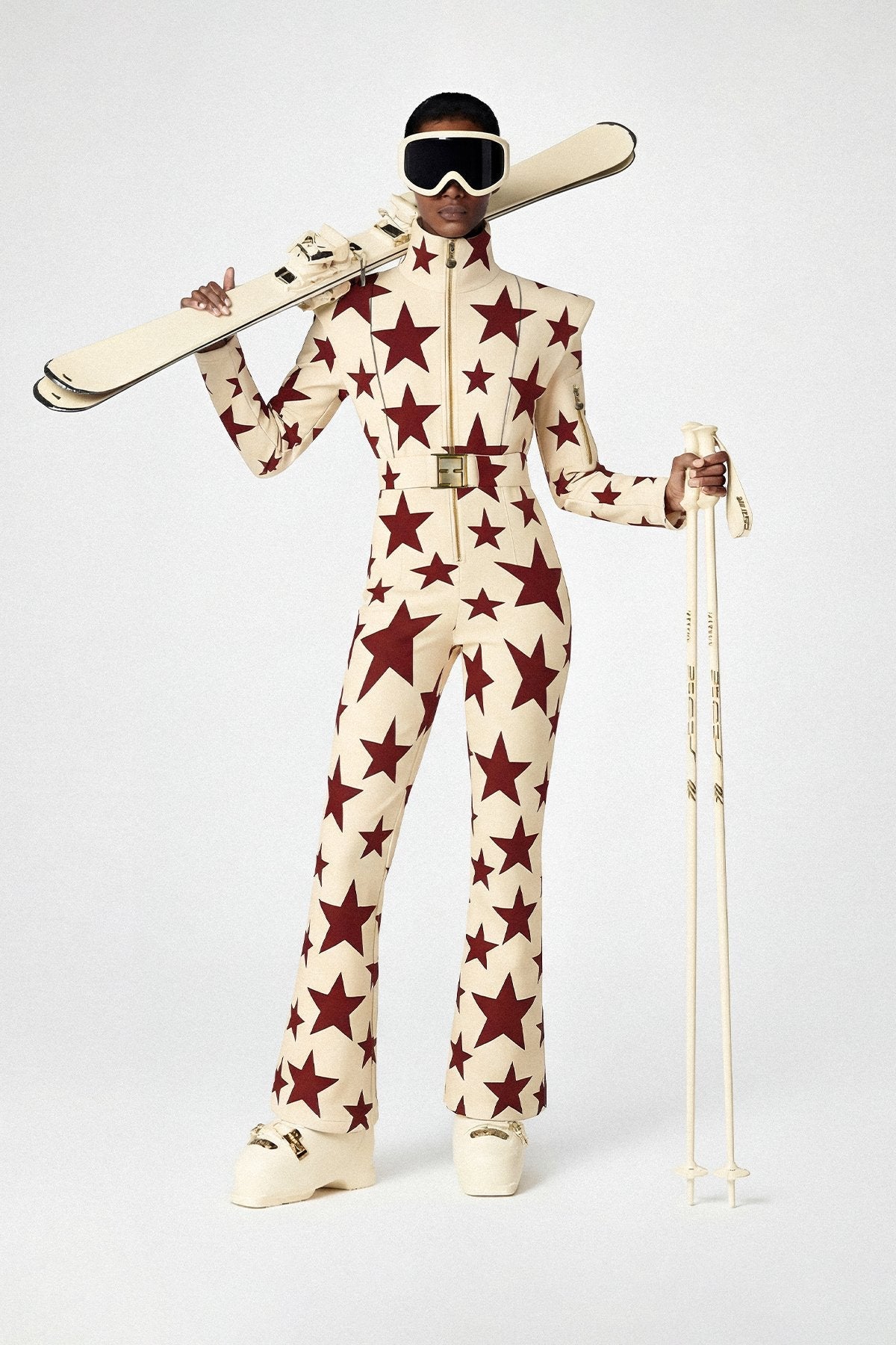 Les Deux Alpes Creme Kayak Tulum - Boot Cut