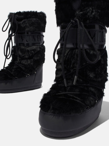 ICON BLACK FAUX FUR