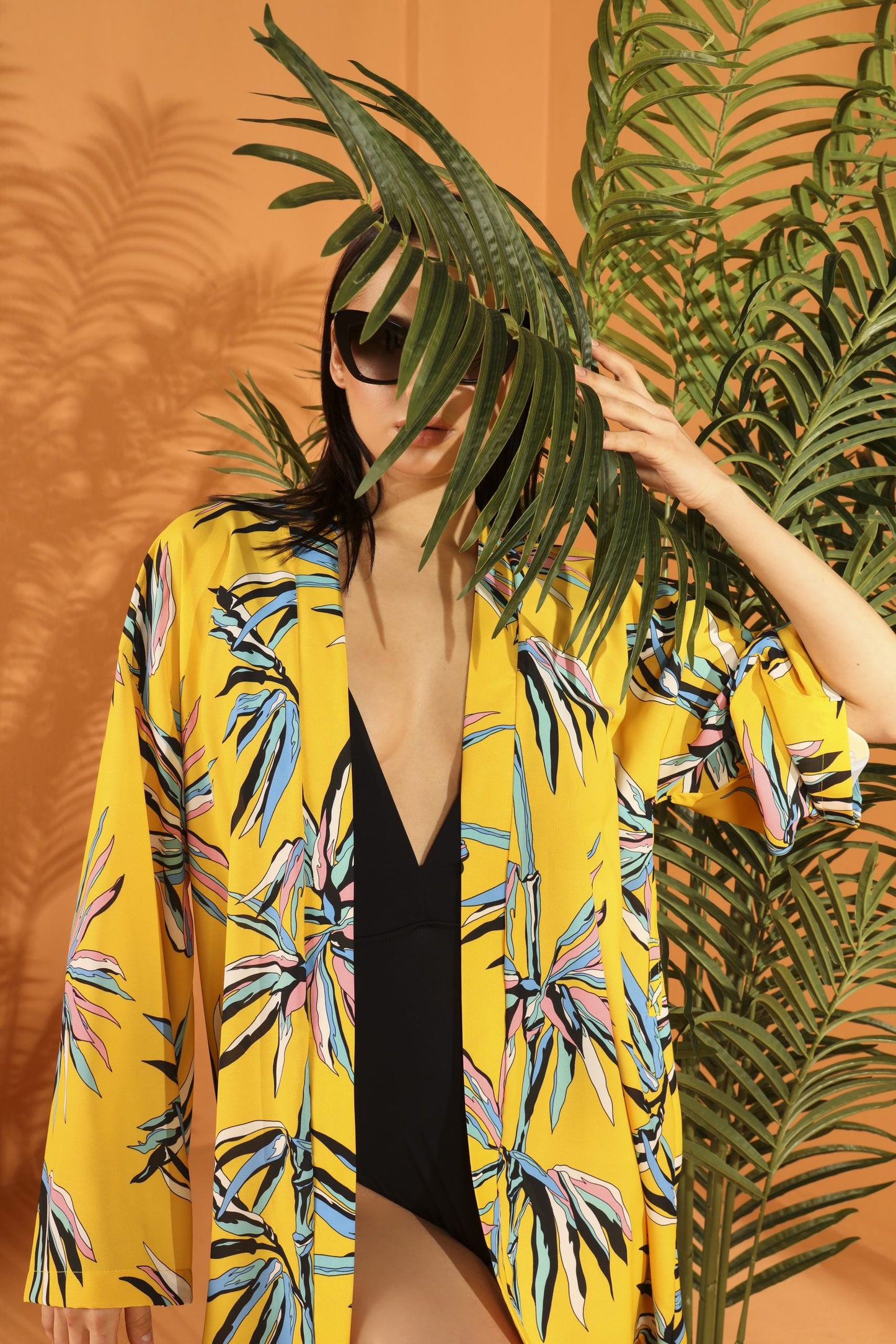 Sun Beam Kısa Kimono