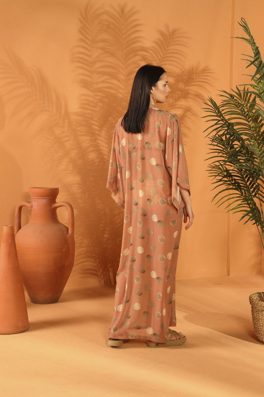 Sunset Uzun Kimono