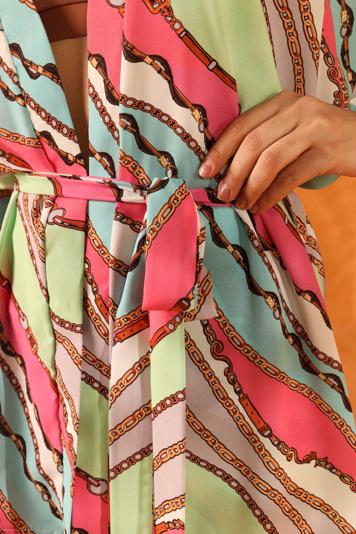 PINKY PROMISE KİMONO PANTOLON TAKIM