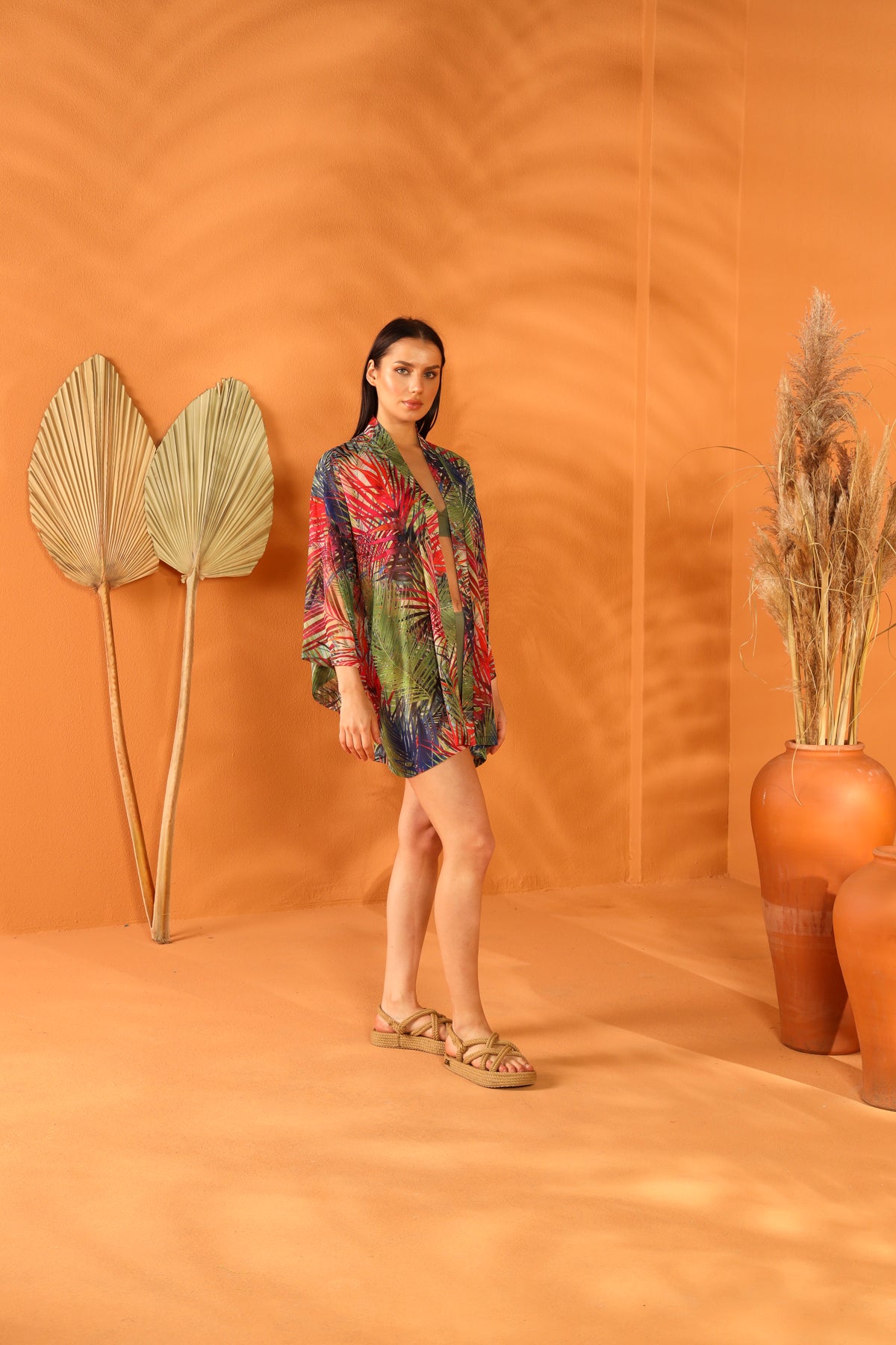 Exotic Kısa Kimono