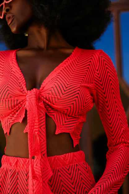 Amazigh Crop Top