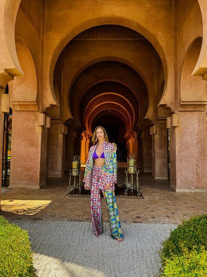 Ethnic Kısa Kimono
