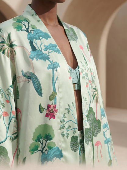 ST. TROPEZ KISA Kimono