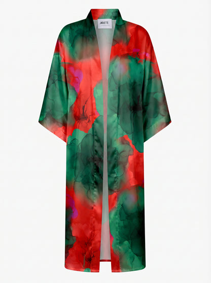SANTORINI UZUN Kimono&PANTOLON TAKIM