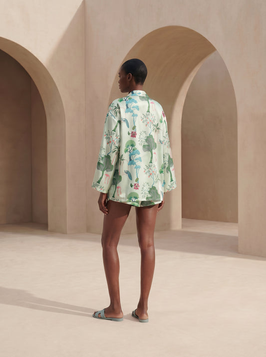 ST. TROPEZ KISA Kimono