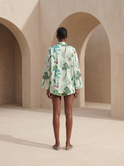 ST. TROPEZ KISA Kimono