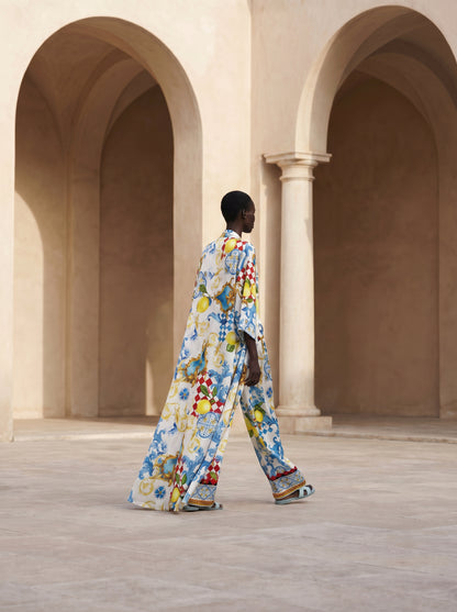 CAPRI UZUN Kimono&PANTOLON TAKIM