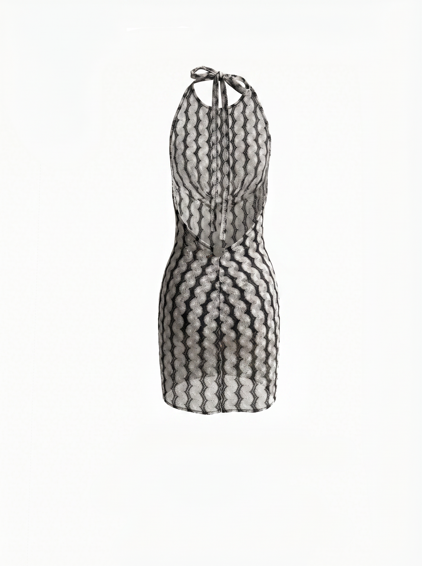 BYBLOS BOYUNDAN BAĞLAMALI KISA ELBİSE
