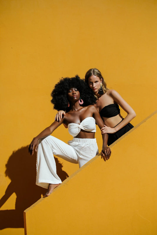 Helen Beyaz Pantolon